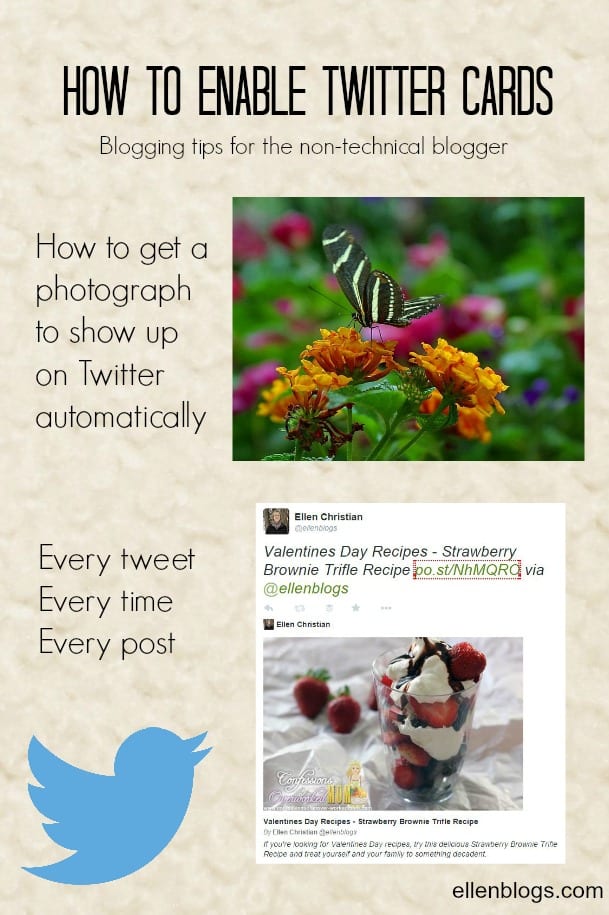 How to enable Twitter cards