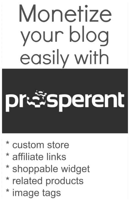 How to make money on your blog with Prosperent
