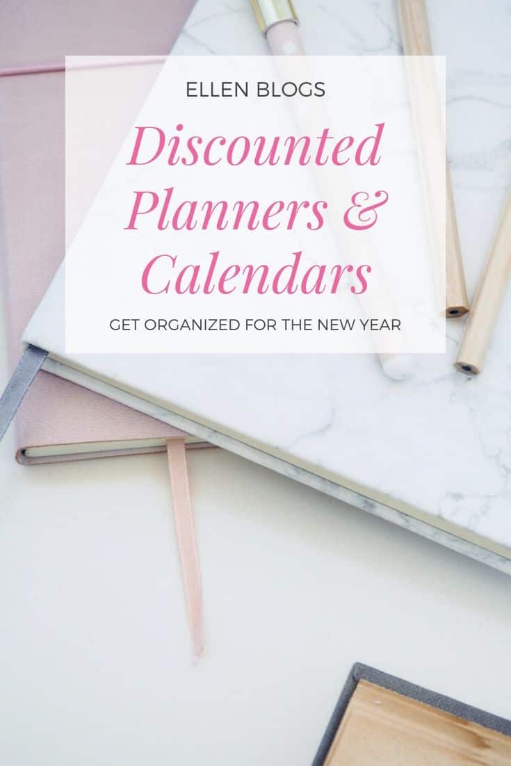 If you're anything like me, you're still scribbling appointments on a pad of paper because you've forgotten to order a new planner. For once, your procrastination has paid off because you can find gorgeous planners and calendars discounted to a price you cannot resist. #declutter #organize #plannerlove