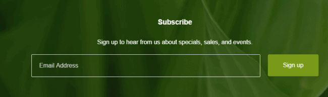 a subscriber box form