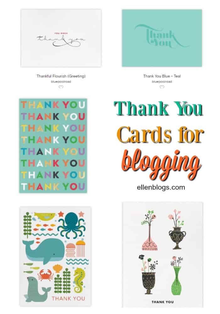 Using Custom Business Thank You Cards as a Blogger
