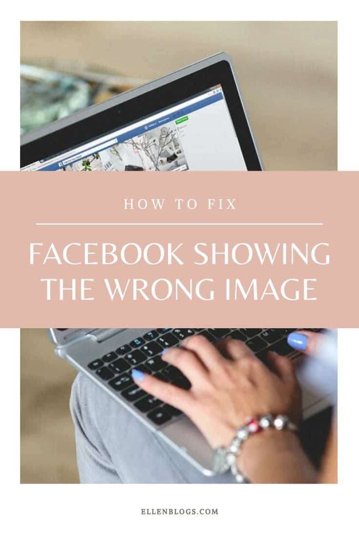 How to fix Facebook showing the wrong image when you share #FacebookTips #BloggingTips