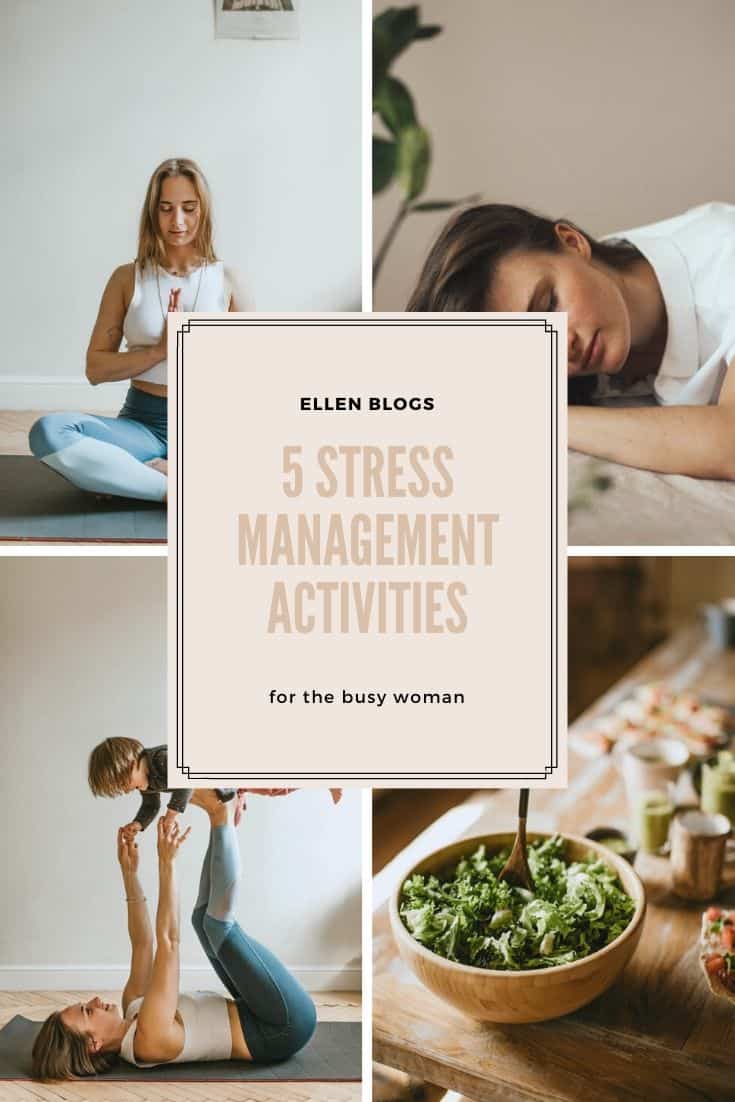 Stress Management Activities to Stop Feeling Overwhelmed #stress #SelfCare #StressManagement