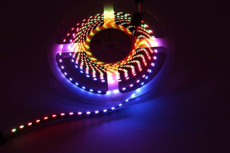 colorful LED light strips