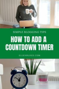 how to add countdown timer in video