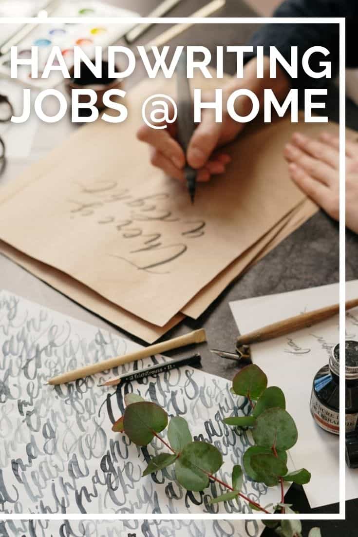 You want to work from home, but you're not sure where to start. I've found some of the best handwriting jobs from home and put them all in one place.