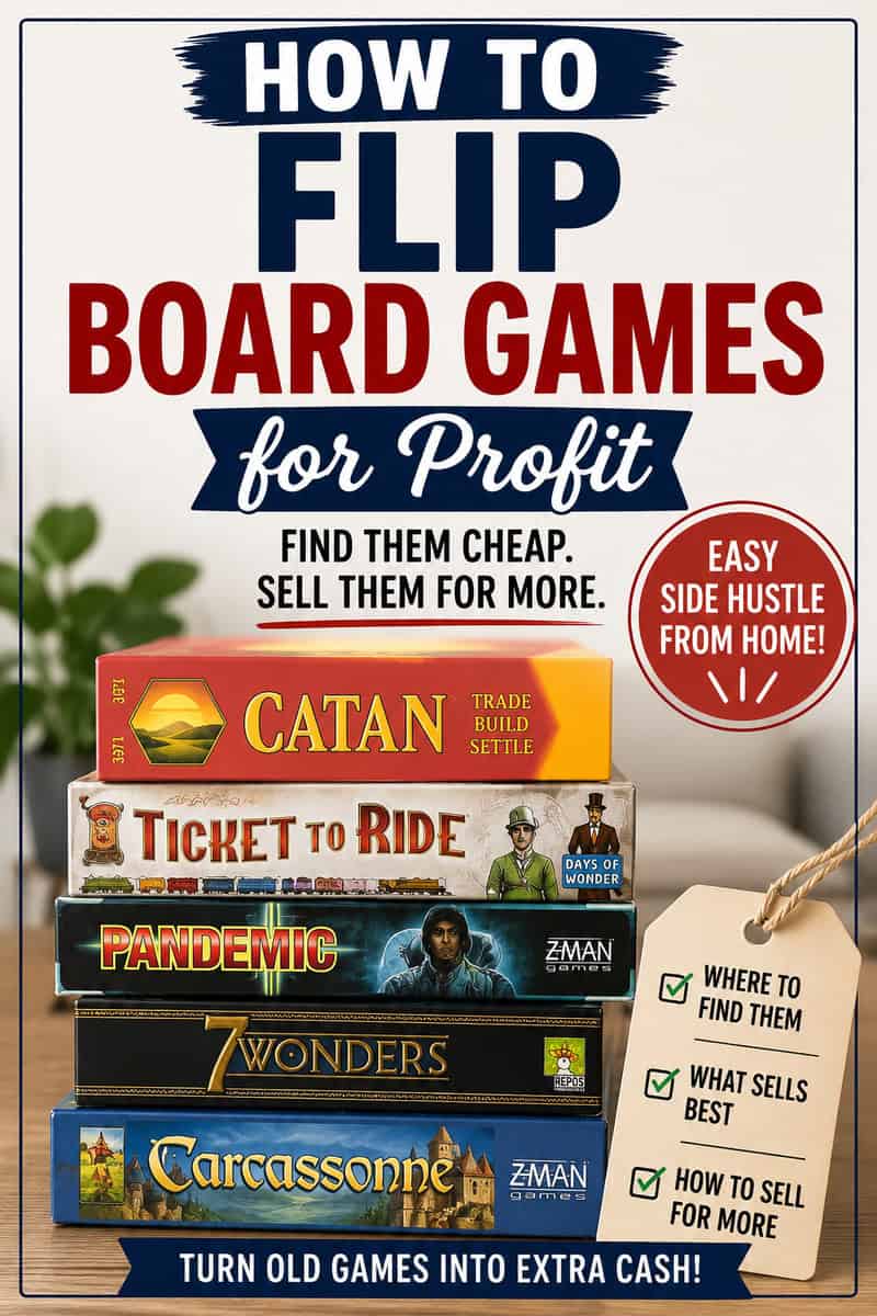 How to flip board games for profit